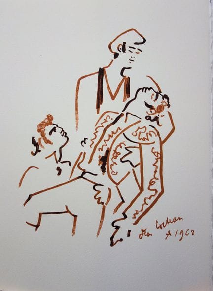 Jean Cocteau
Jean COCTEAU (1889–1963)
Der letzte A