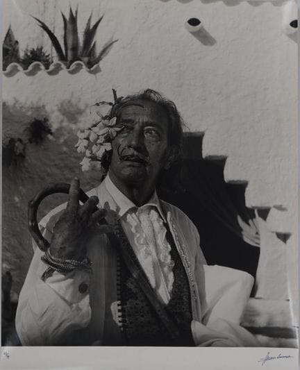 Marc LACROIX (1927–2007)
Dali mit weißen Blumen, 1