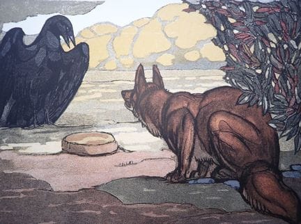 Paul Jouve
Paul JOUVE (1878-1973)
Le renard et le 