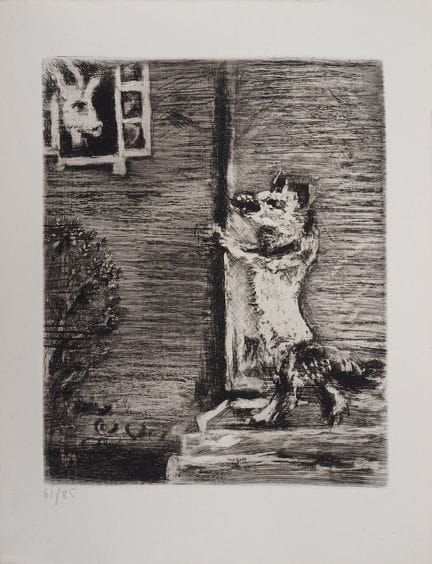 Marc Chagall
Marc CHAGALL (1887–1985)
Der Wolf, di
