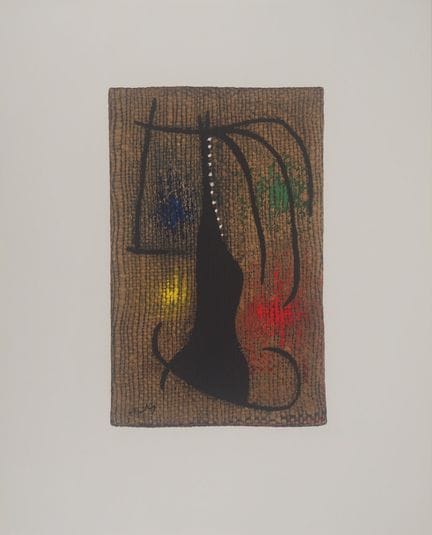 Joan Miró
Joan MIRO (1893 - 1983)
Femme à l'arc en