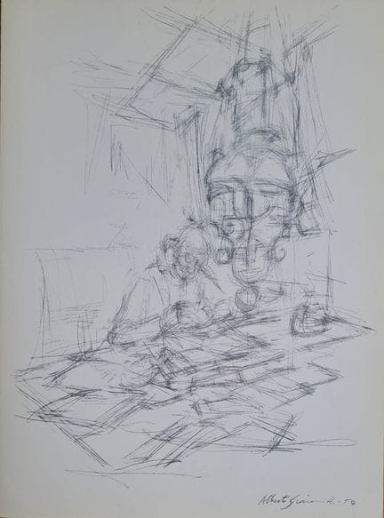 Alberto Giacometti (1901-1966)
Composizione 1, 195