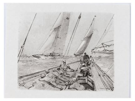马林·玛丽（保罗·埃马纽埃尔·杜兰·库佩尔·德·圣弗朗特，人称）（1901-1987）（据）
J级帆