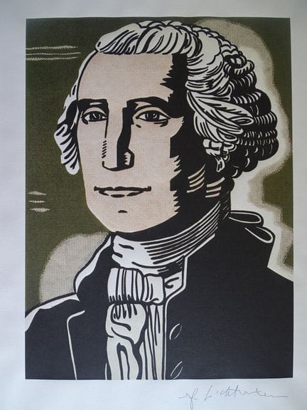 Roy Lichtenstein (d'après)
Amérique 1987

Lithogra