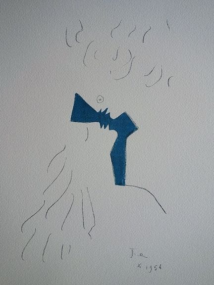 Jean Cocteau
Jean COCTEAU (1889–1963)
Kuss vor azu