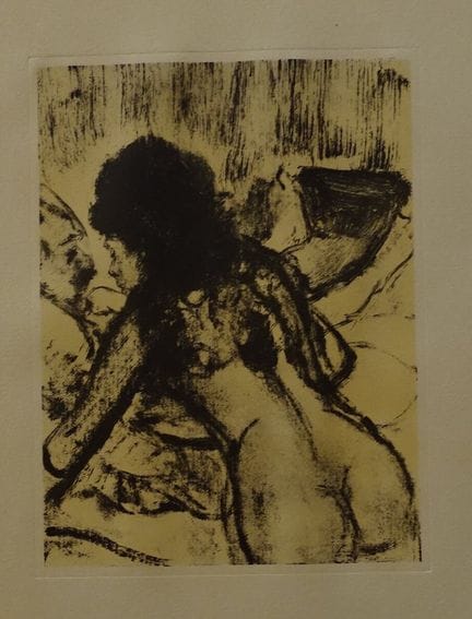 Edgar Degas 
Prostituée, 1948

 Gravure 
Dimension