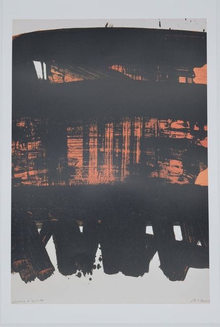 Pierre Soulages
Pierre SOULAGES (1919–2022)
Lithog