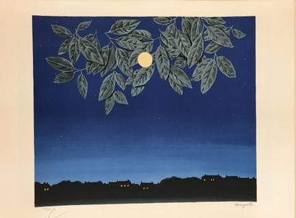 René Magritte (nach)
Die leere Seite

Diese Lithog