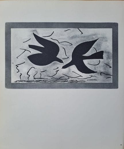 Georges Braque (da) (1882-1963)
I due uccelli 

El
