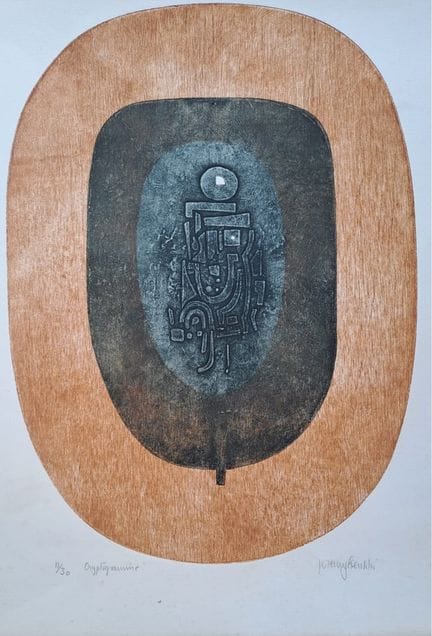 Jeremy Gentilli
Jérémy Gentilli (1926-)
Crittogram