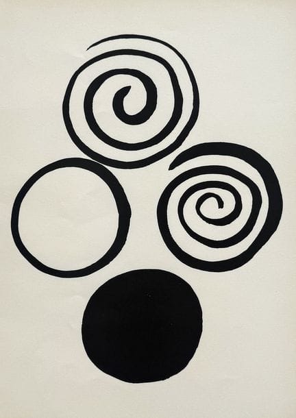 Alexander Calder
Alexander CALDER
Composizione ner