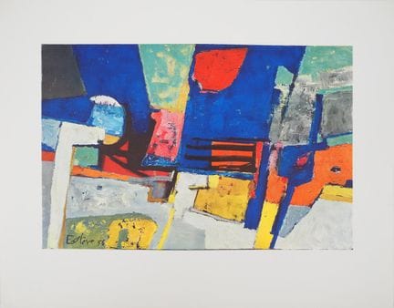 Maurice Estève
Maurice ESTEVE (1904-2004)
Sioule, 
