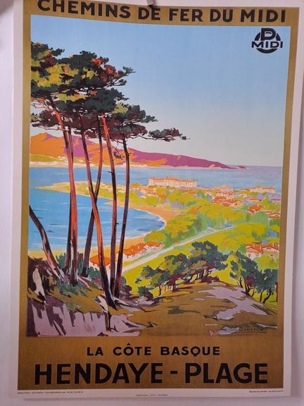 E. Paul Champseix
Der Strand von Hendaye
Baskenküs