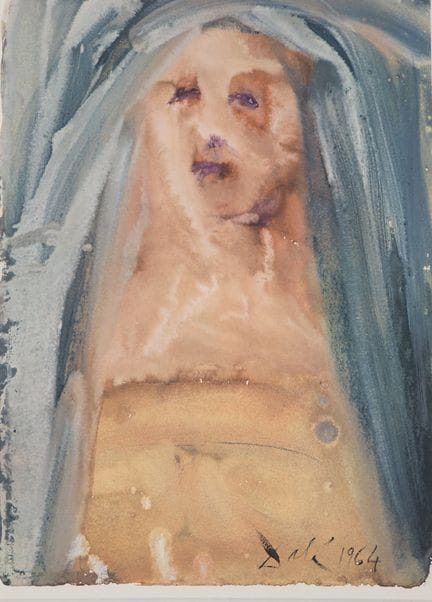 Salvador Dali (1904-1989)
Biblia Sacra - Vierge (P