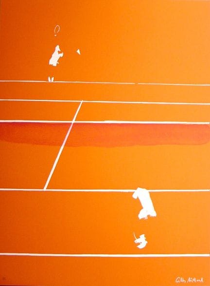 Gilles Aillaud
Tennis, 1982

Lithographie original