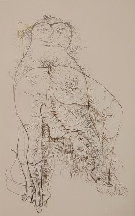 Hans Bellmer
Hans BELLMER
La toilette ou L'envers 