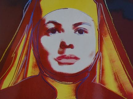 Andy Warhol (nach)
Porträt von Ingrid Bergman, 198