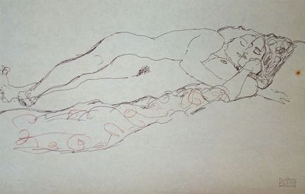 Gustav Klimt (da) (1862-1918)
  Disegno erotico, 1