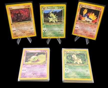 Set of 46 Pokémon cards from the Wizards: Neo Gene