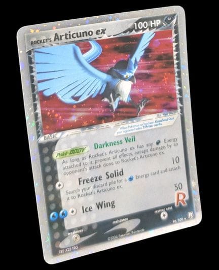 Carta Pokémon Rocket's Articuno ex (Artikodin dell