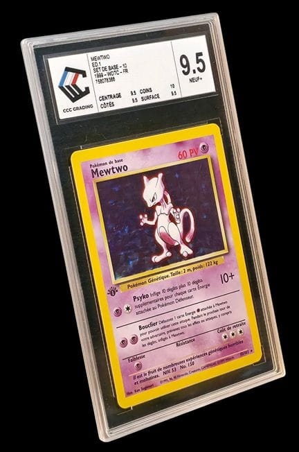 Carta Pokémon classificata Mewtwo 10/102 – Olograf