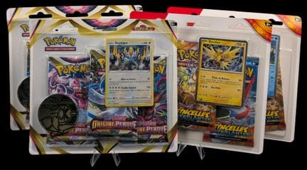 Réunion de 4 Tripacks Pokémon scellés.
Séries dive