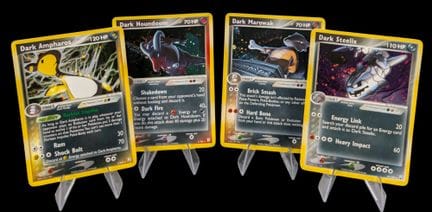 Set di 4 carte Pokémon - Olografiche.
Serie del bl