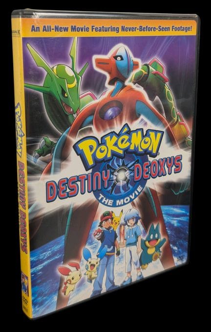 DVD Pokémon sigillato del film "Destiny Deoxys" co