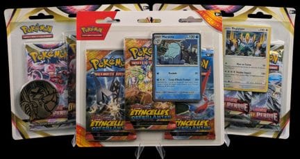 Réunion de 3 Tripacks Pokémon scellés.
Séries dive