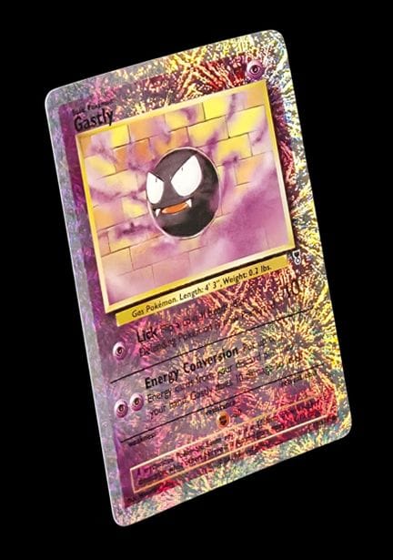 Carta Pokémon Gastly (Fantominus) 76/110 - Comune 