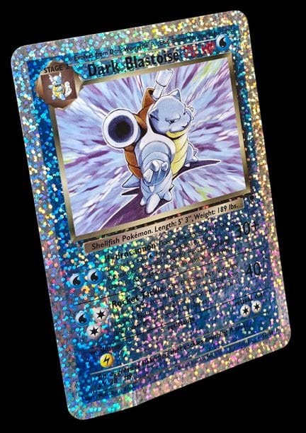 Carta promozionale Pokémon Tortank Oscuro S2/S4 - 