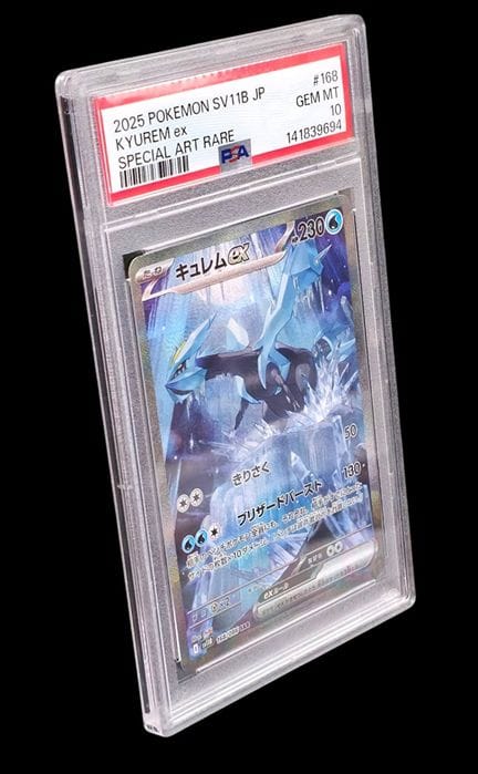 Graded Pokémon Card: Kyurem EX 168/086 – SAR – PSA