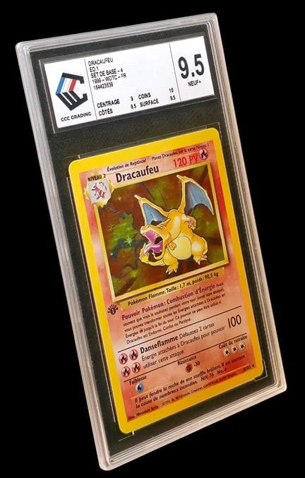 Carta Pokémon classificata Dracaufeu 4/102 – Ologr