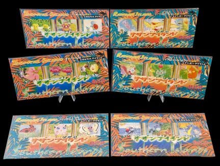 Collezione completa e sigillata di Pokémon compost