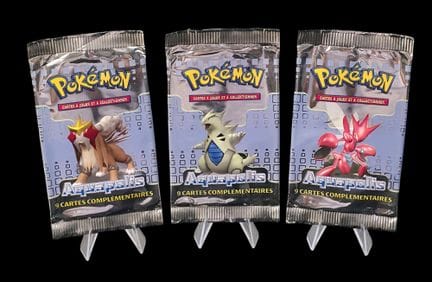 Set di 3 buste di espansione Pokémon vuote - Per l