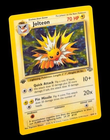 Carta Pokémon Voltali 4/64 - Olografica.
Serie del