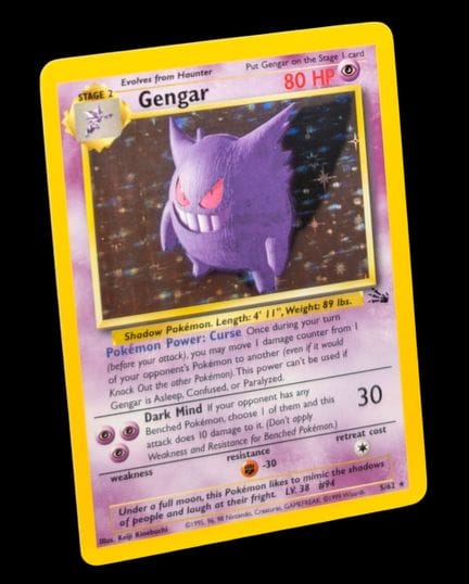 Carta Pokémon Ectoplasma 5/62 - Olografica.
Serie 