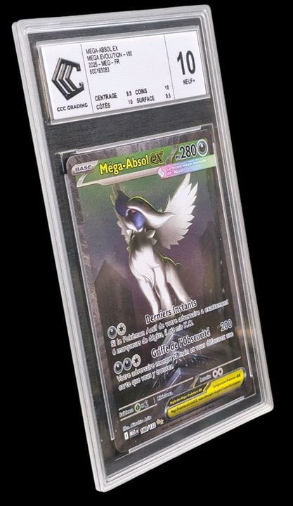Graded Pokémon Card: Mega-Absol Ex 180/132 - Alter