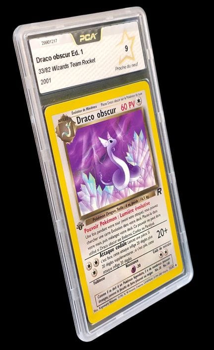 Carte Pokémon gradée Draco obscur 33/82 – Peu Comm