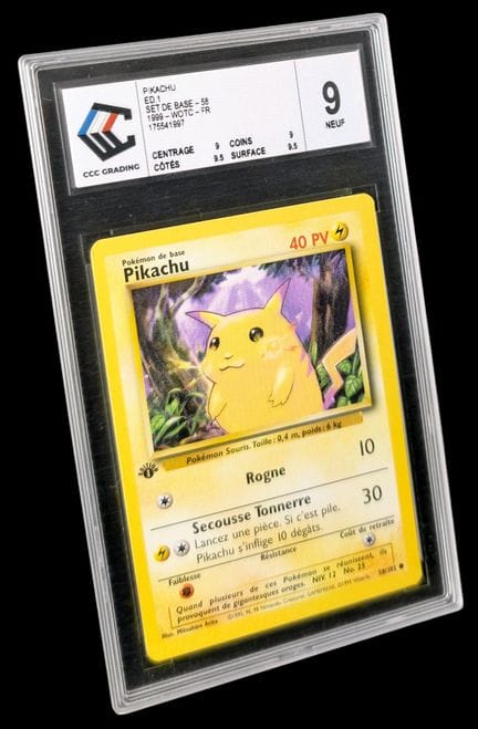 Carta Pokémon classificata Pikachu 58/102 - Comune