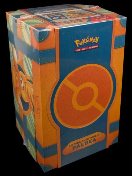 Coffret Pokémon scellé : Coffre Aventure à Paldea.