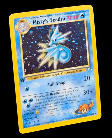 Carta Pokémon "Misty's Seadra" (Seadra di Misty) 9