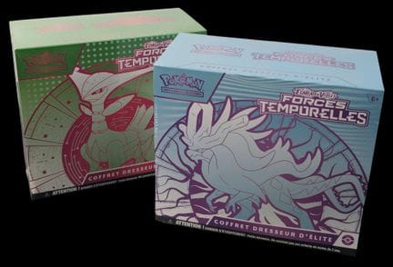 Set of 2 sealed Pokémon boxes: Elite Trainer Box (