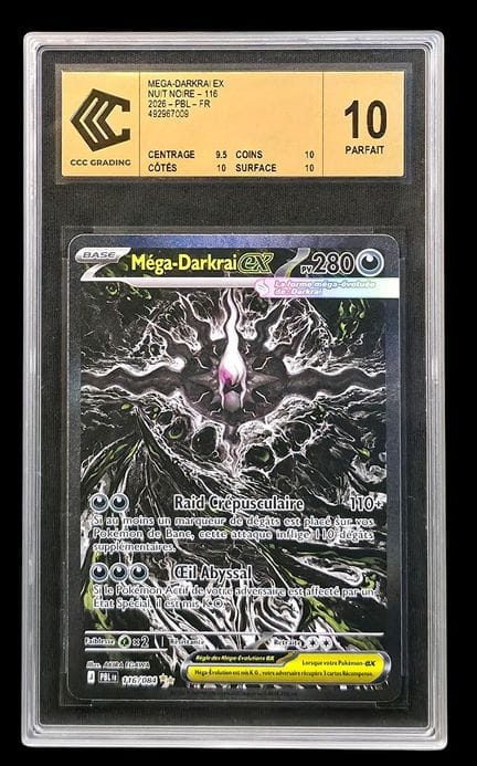 Carta Pokémon classificata Mega-Darkrai ex 116/084