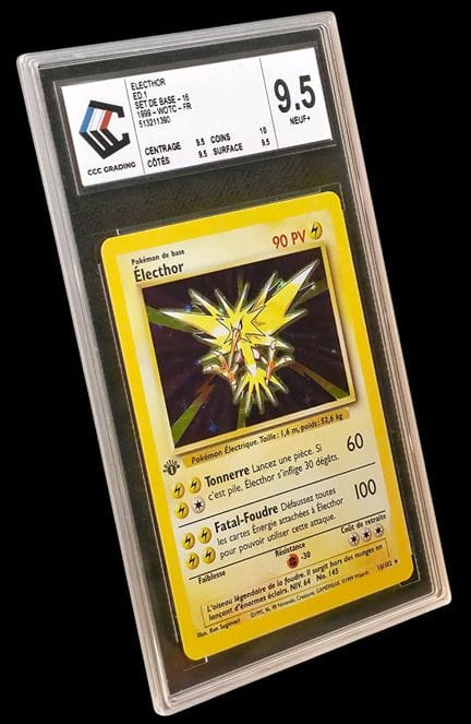 Carta Pokémon classificata Electhor 16/102 – Ologr