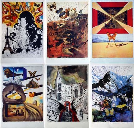 Salvador Dali
Salvador DALI (1904–1989)
Suite Papi