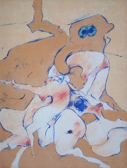 Dorothea TANNING 
Surrealistische Komposition, 197