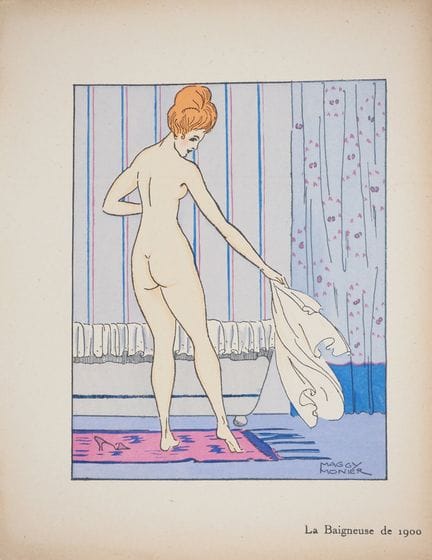 Maggy MONIER (1887–1965)
Art Déco: Die Badende von
