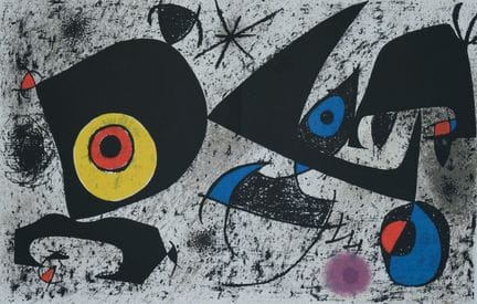 Joan Miró
Joan MIRO (1893–1983)
Das gelbe und rote