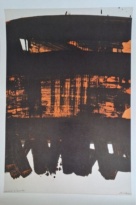 Pierre Soulages (nach) (1919–2022)
Lithografie Nr.